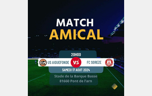 Match Amical Séniors