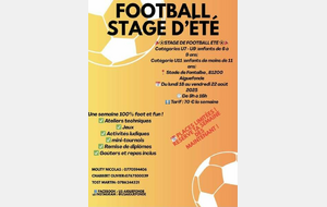 Stage de football