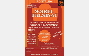 Soirée Frésinat