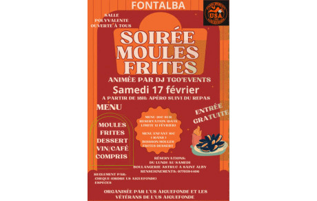Soirée Moules Frites